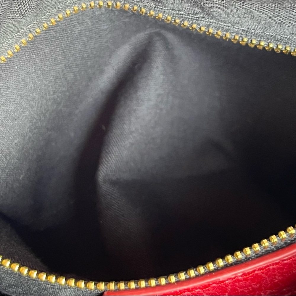 Balenciaga red mini crossbody city bag with gold Hardware - Picture 11 of 12